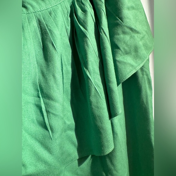 Pomander Place Tuckernuck Lime Florencia One Shoulder Ruffle Dress Plus 3X EUC - Picture 6 of 9